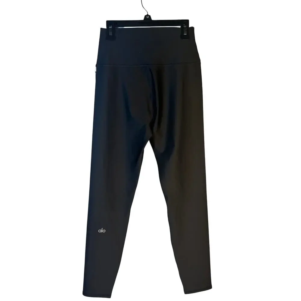 Alo Yoga Airlift 7/8 High Waist Leggings Women's Large Black NWT